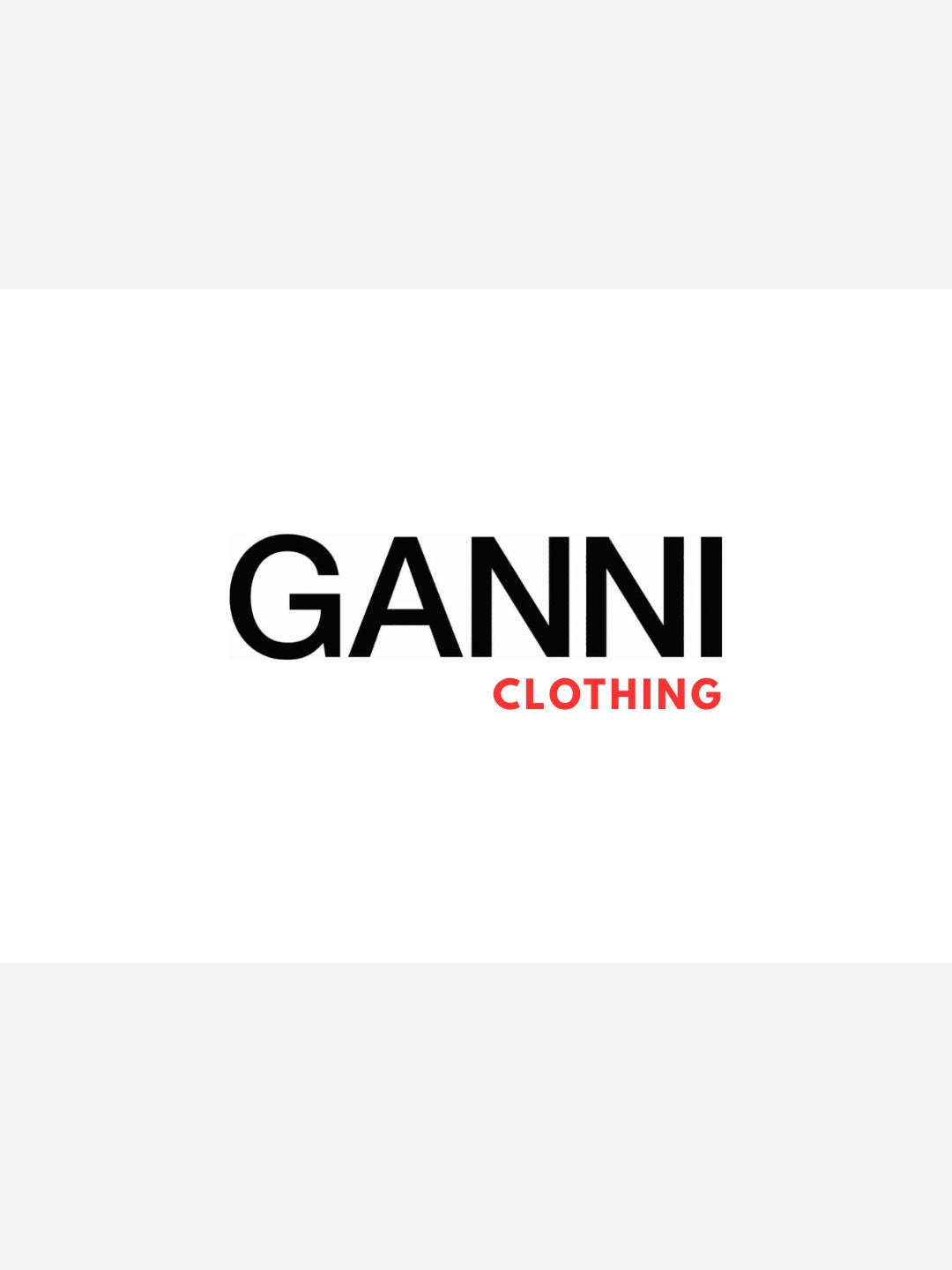Ganni clothing