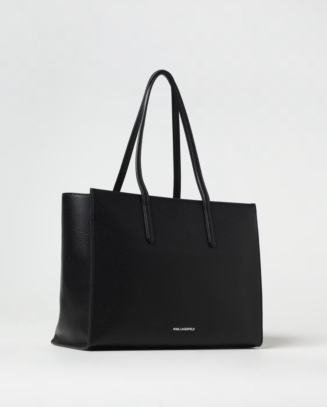 KARL LAGERFELD Ikon Black Tote Bag