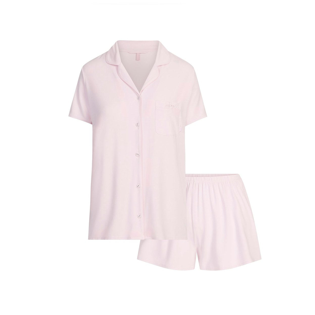 SLEEP SHORT SLEEVE BUTTON UP SET