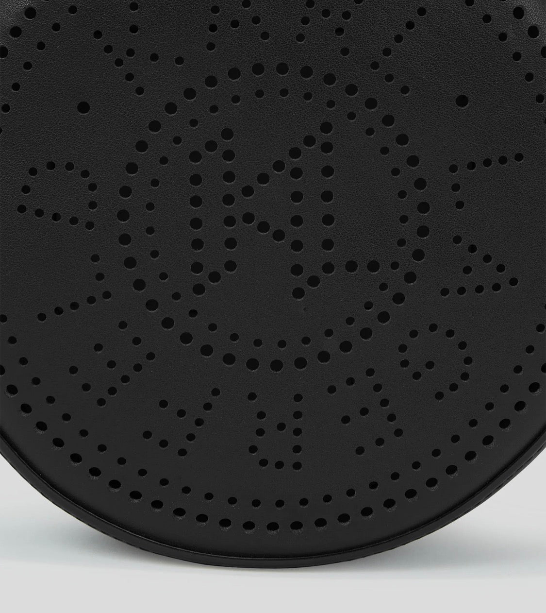 KARL LAGERFELD K/Circle Round Black Crossbody Bag