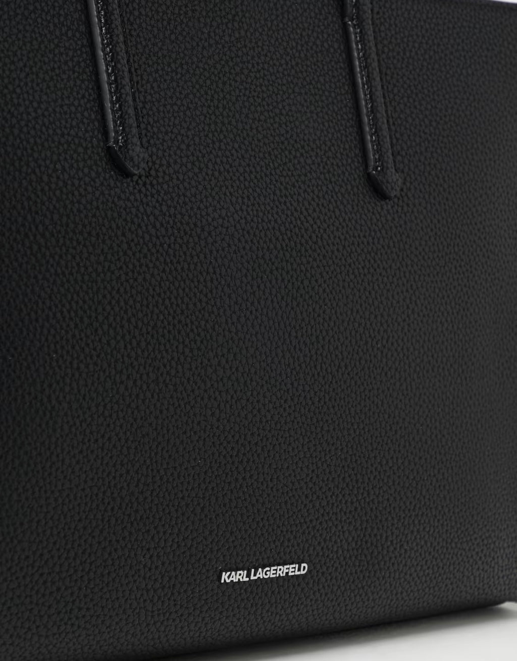 KARL LAGERFELD Ikon Black Tote Bag