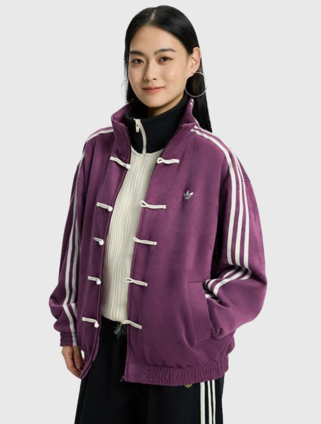 ADIDAS x CNY NYE Purple Jacket 26'