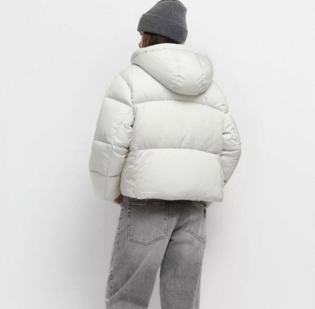 Adanola AD Puffa Jacket White