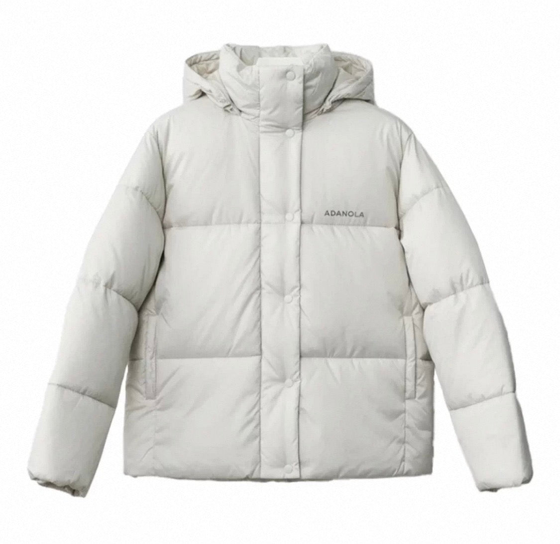 Adanola AD Puffa Jacket White