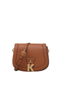 KARL LAGERFELD K/Lock Brown Crossbody Bag