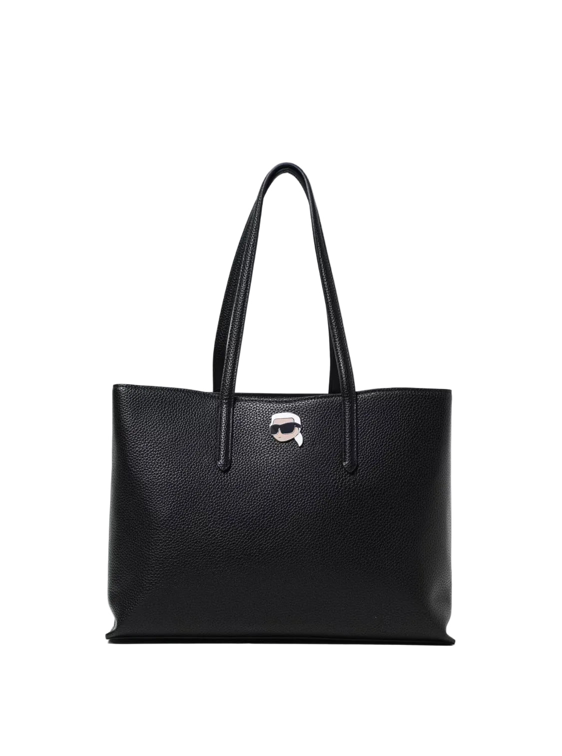 KARL LAGERFELD Ikon Black Tote Bag