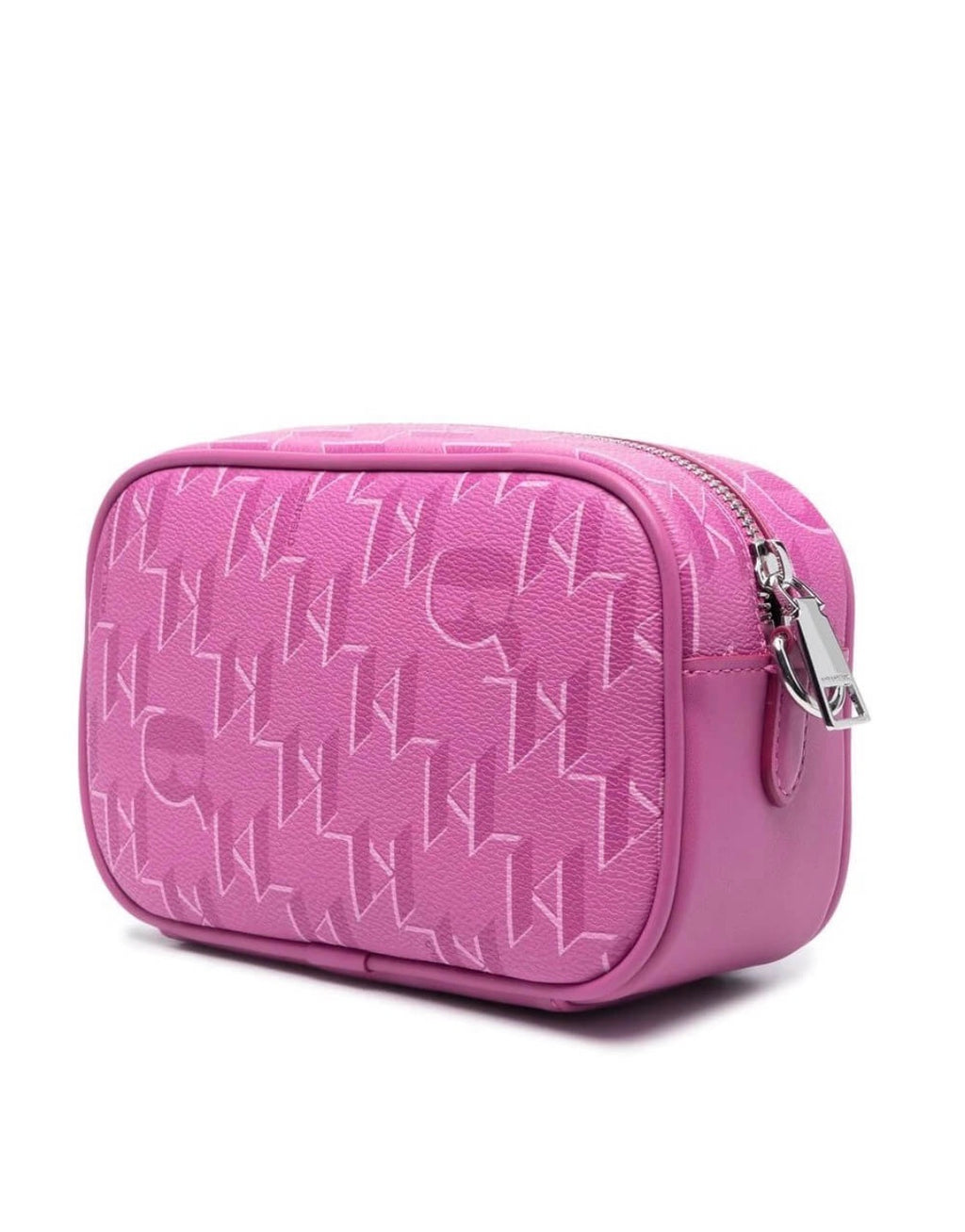 KARL LAGERFELD K/Ikonik 2.0 Monogram Crossbody Pink bag