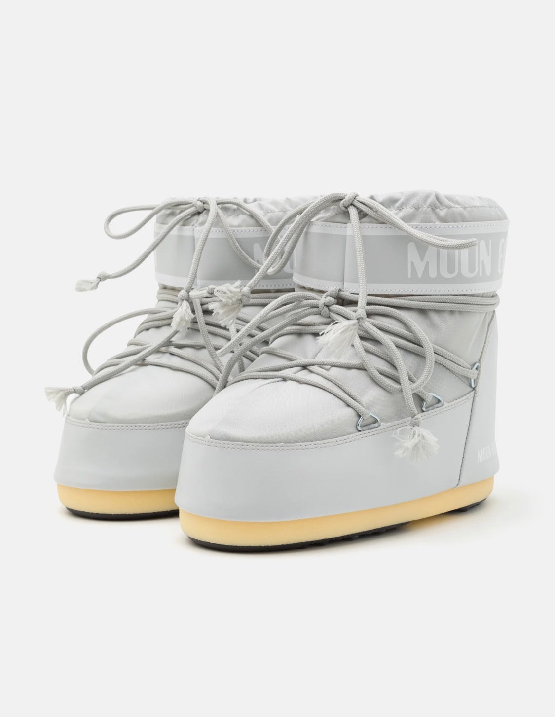 MOON BOOT Icon Low Ankle Grey Boots