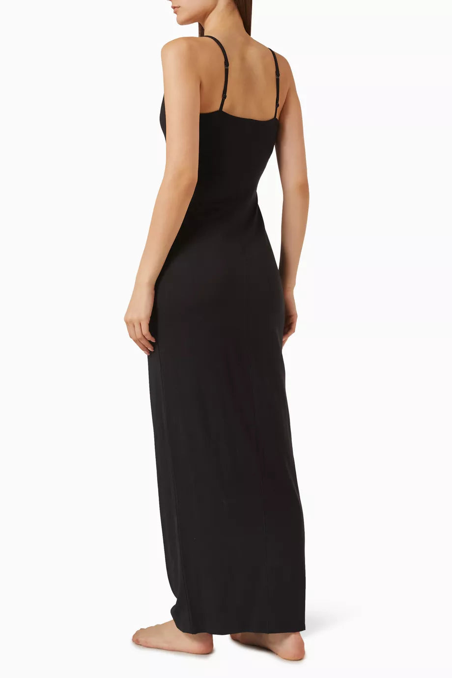 SMOOTH LOUNGE SKIMPY SCOOP NECK DRESS
