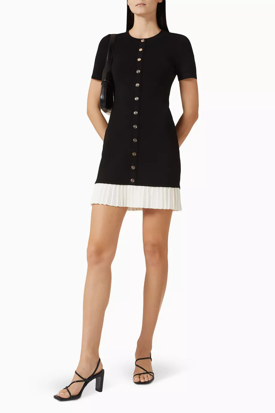 SANDRO FOLLOW Paradis Mini Dress