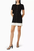 SANDRO FOLLOW Paradis Mini Dress