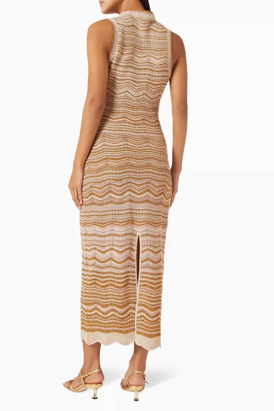 SANDRO Follow Raffaela Midi Dress