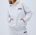 Adanola Active Hoodie Light Grey Melange