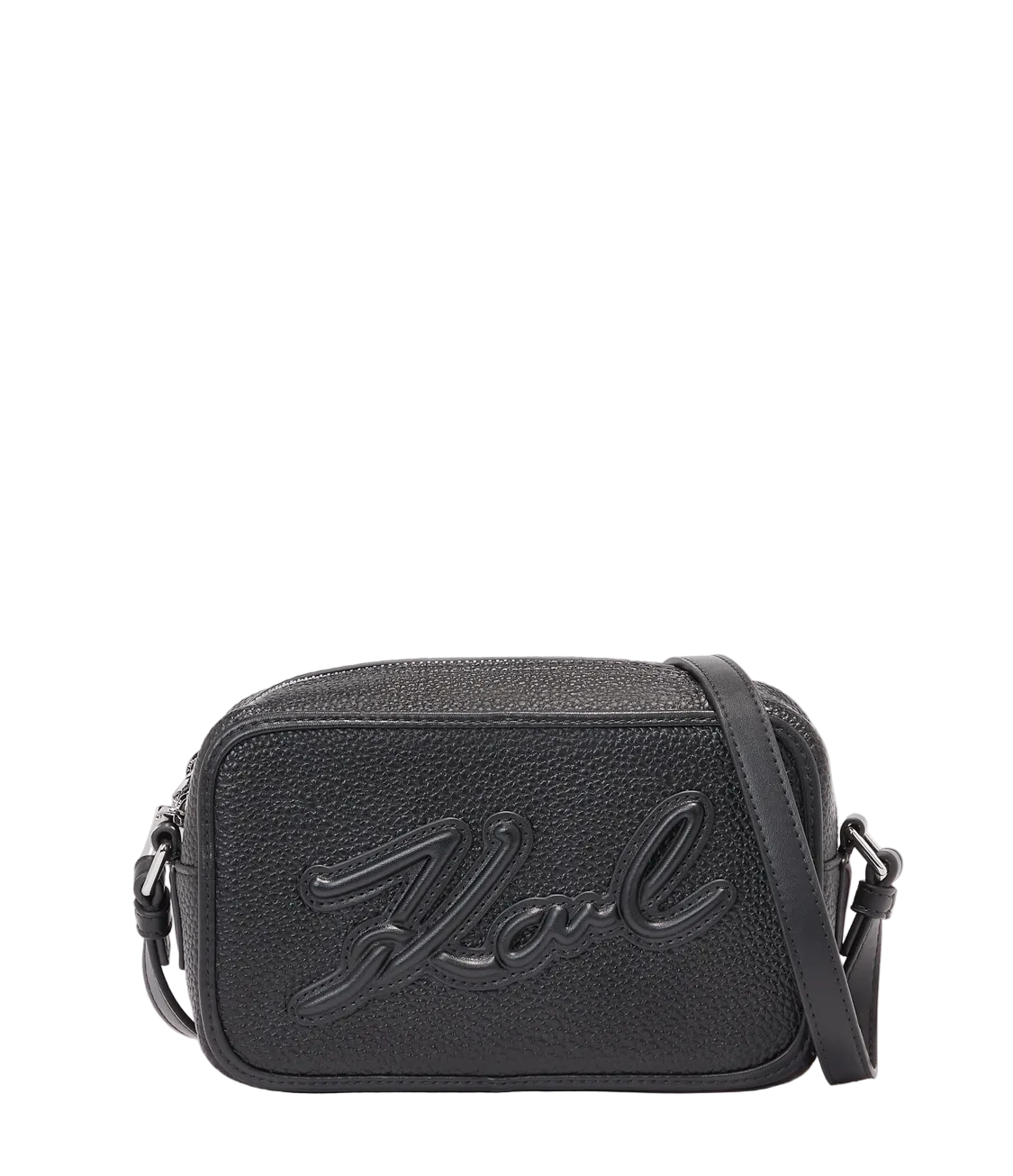 KARL LAGERFELD K/Skuare Grainy Black Bag