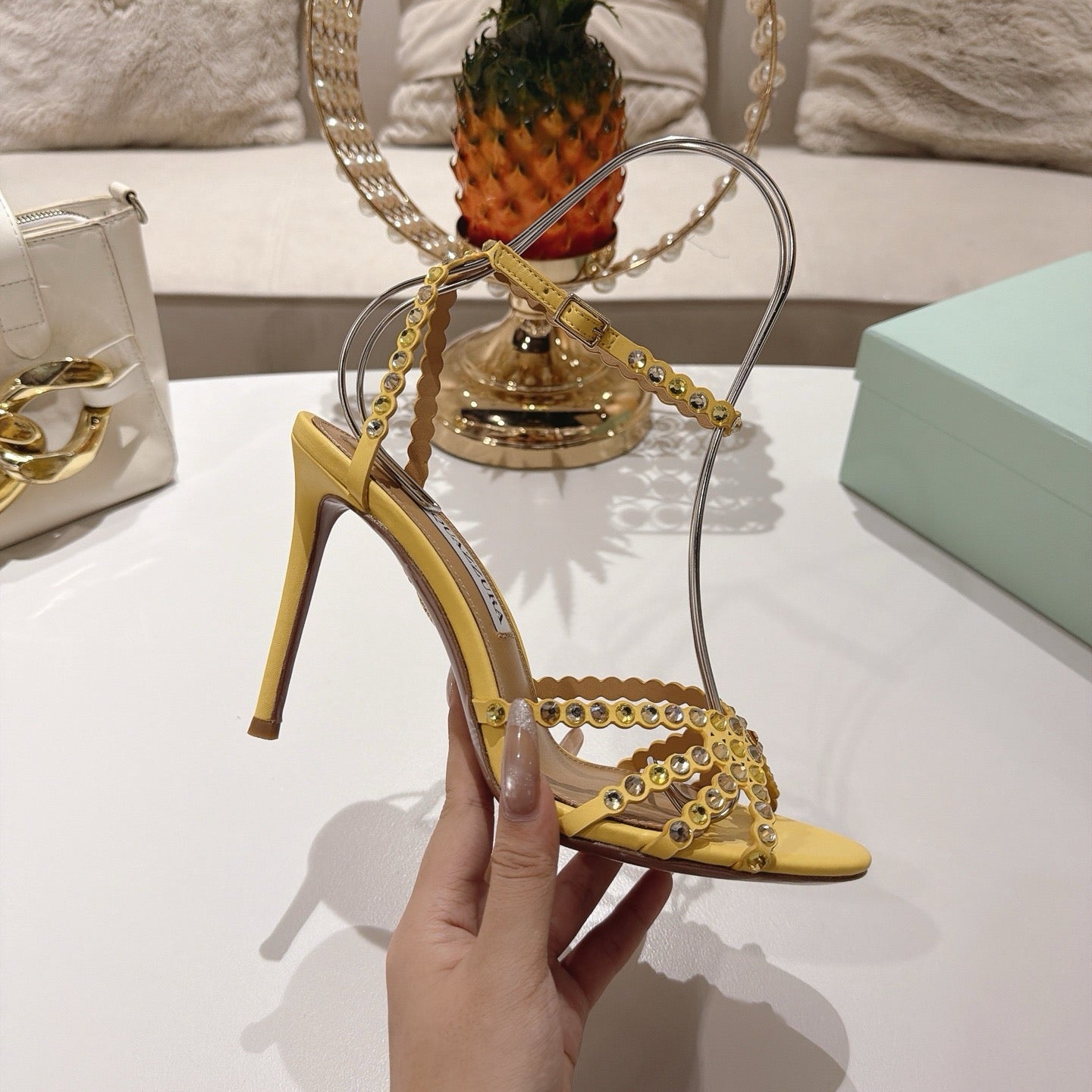 AQUAZZURA Tequila Sandal 105