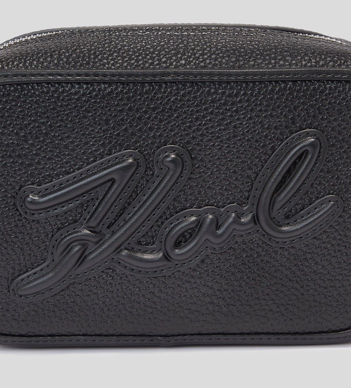 KARL LAGERFELD K/Skuare Grainy Black Bag