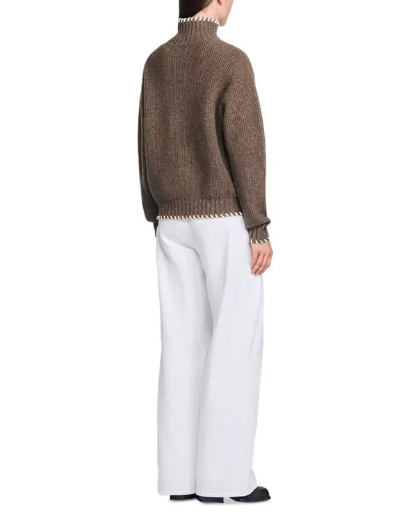 SANDRO Turtleneck Sweater
