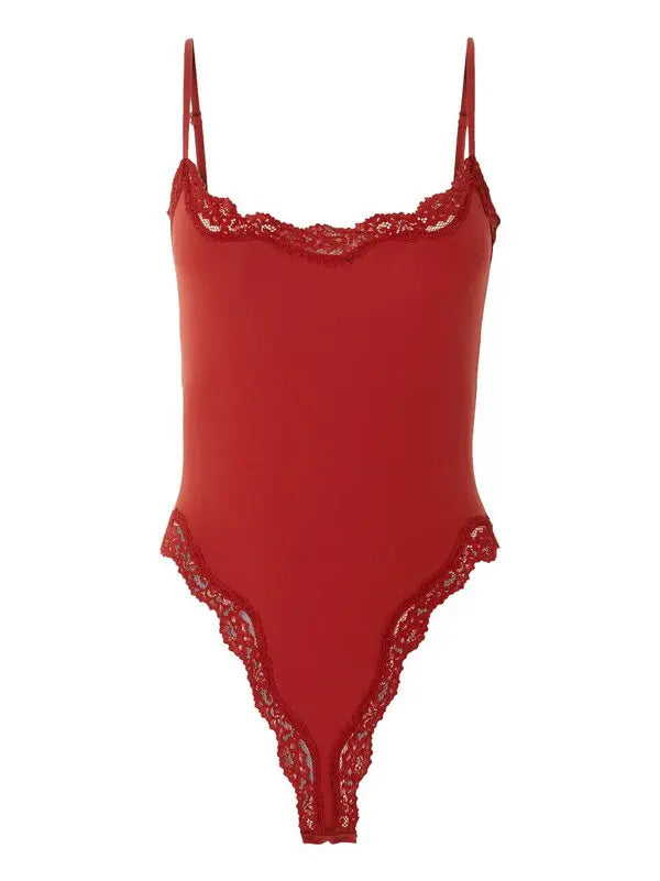 FITS EVERYBODY LACE CAMI BODYSUIT