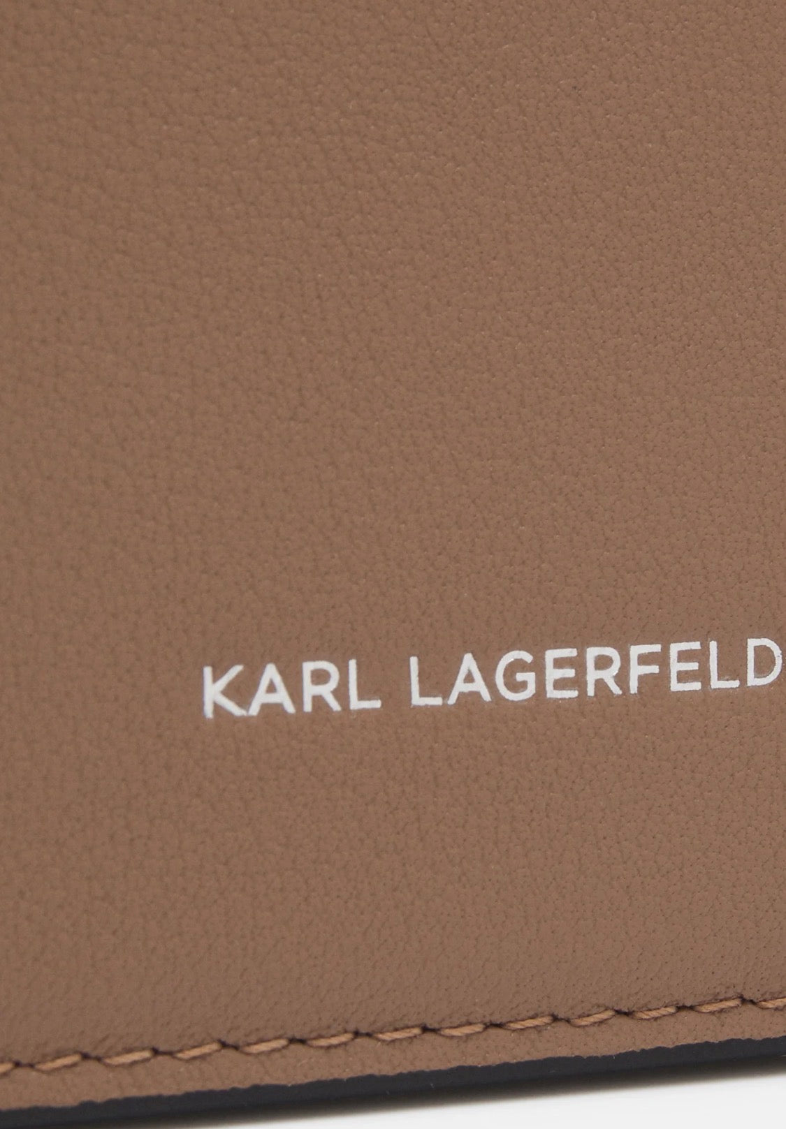 KARL LAGERFELD K/Signature Mushroom Brown Crossbody Bag
