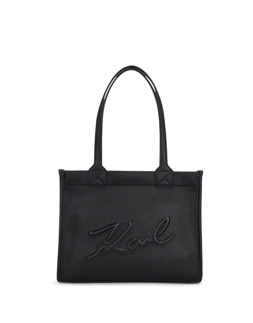 KARL LAGERFELD K/Skuare Grainy Medium Tote Bag