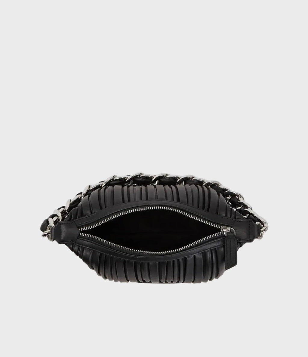 KARL LAGERFELD K/Kushion Black Shoulder Bag