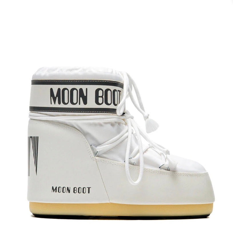 MOON BOOT Icon Low Ankle Boots White