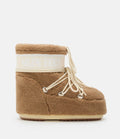 MOON BOOT Icon Low Camel Fleece Boots