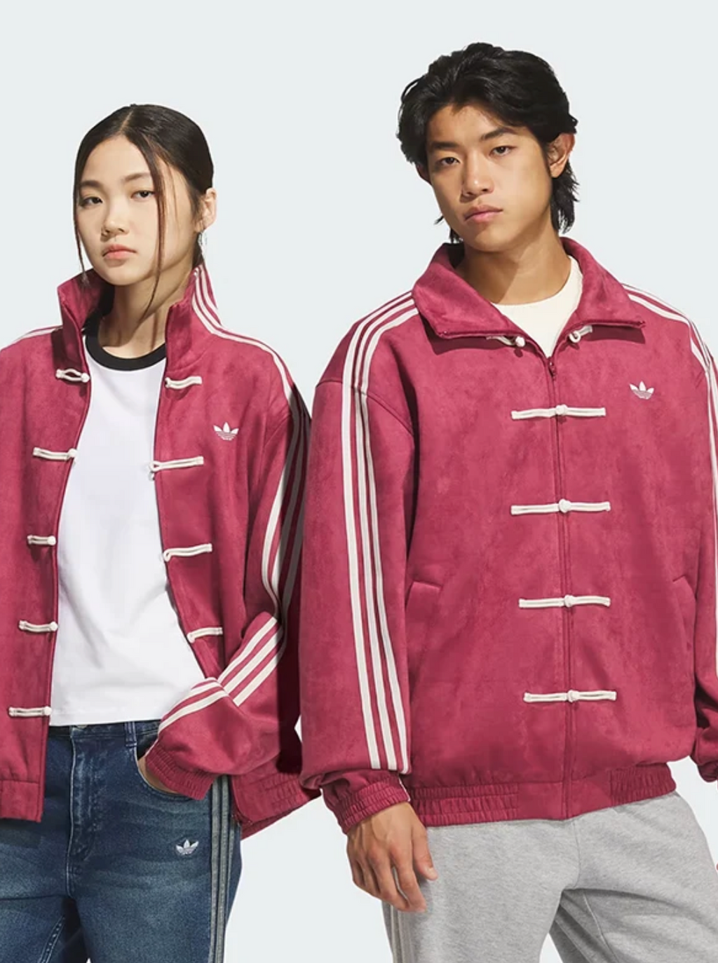 ADIDAS x CNY NYE Collegiate Burgundy Jacket 26'