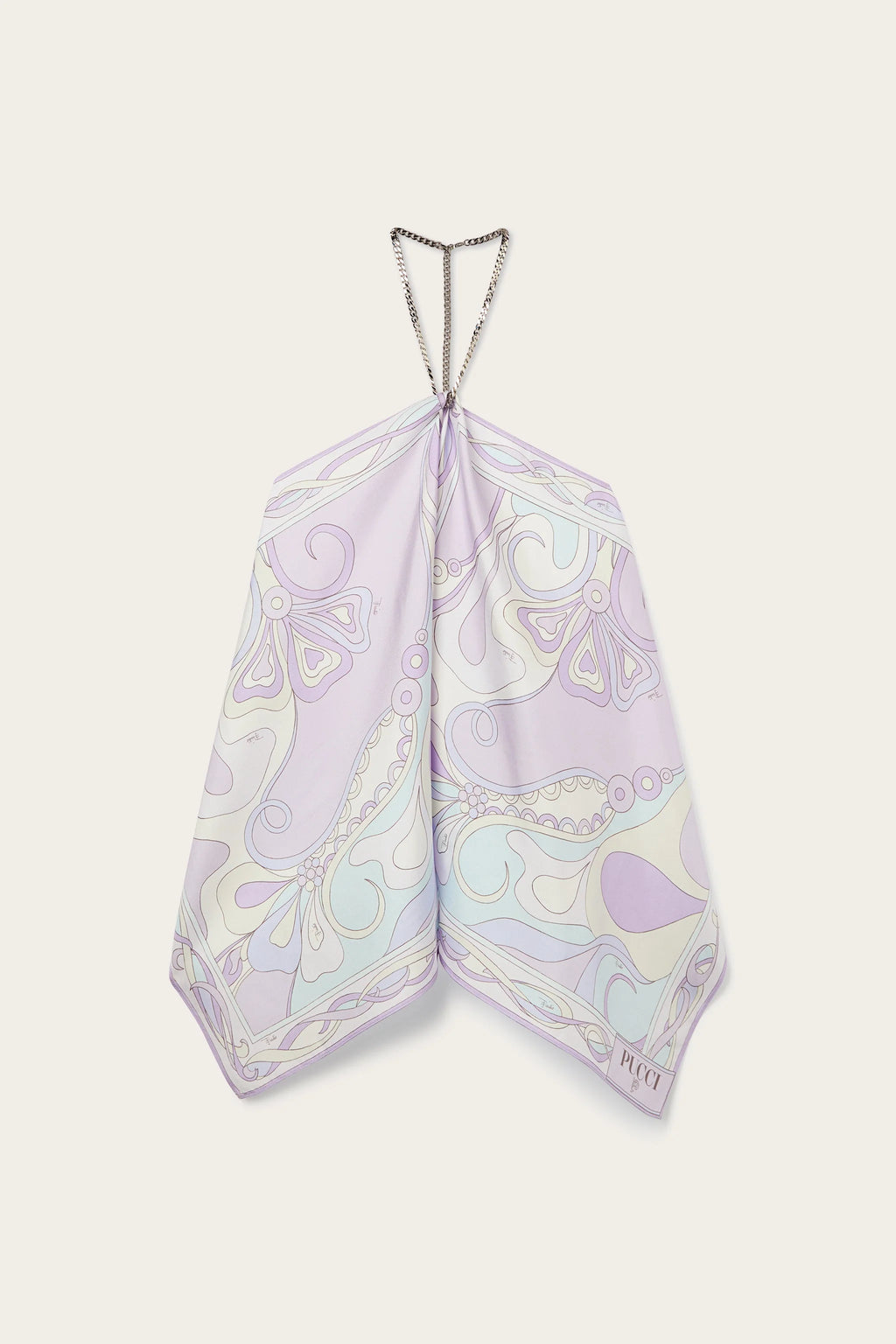 PUCCI Iride Print Chain Top