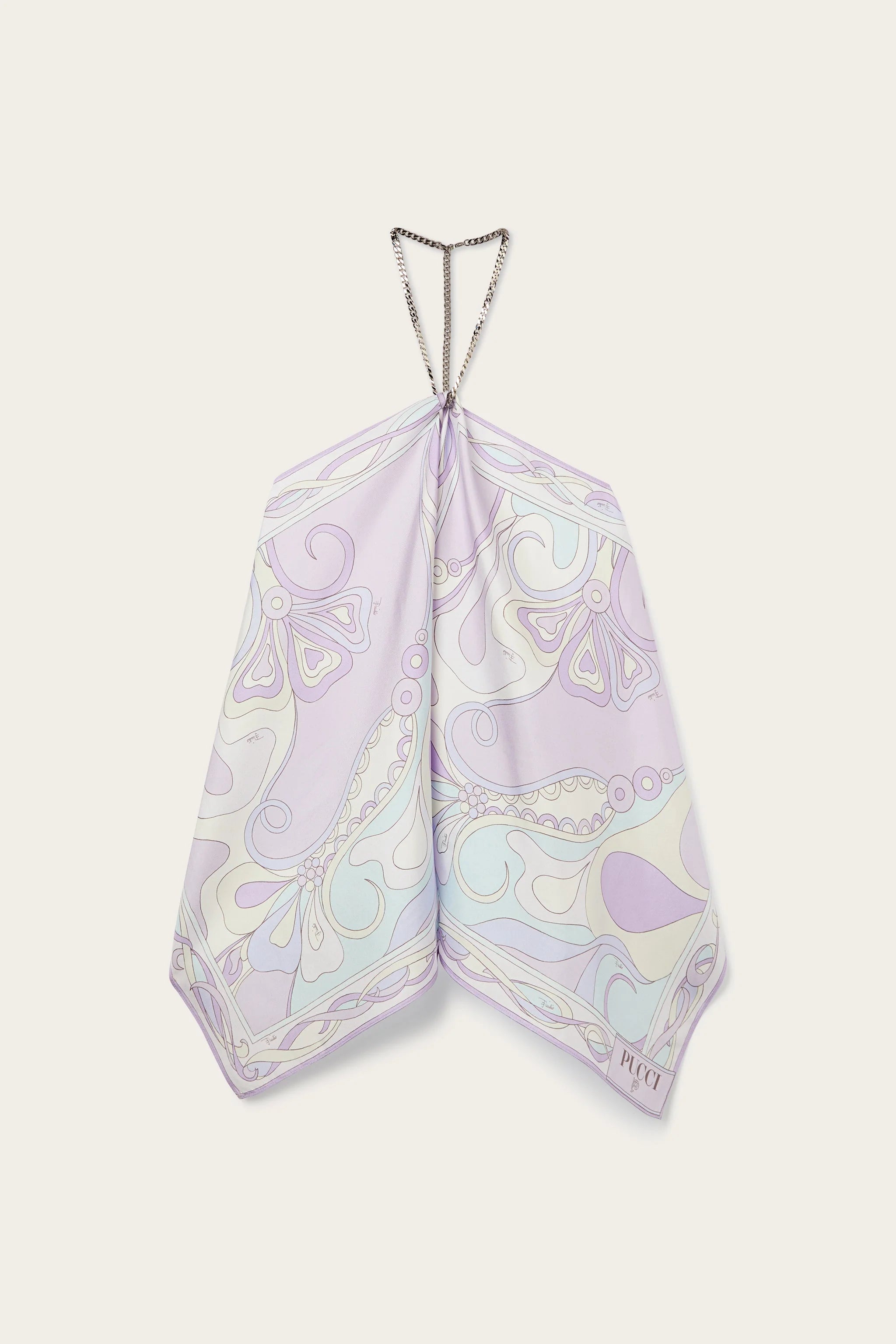 PUCCI Iride Print Chain Top