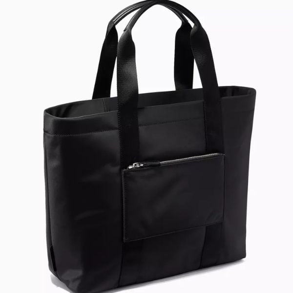 KARL LAGERFELD K/Ikonik Black Nylon Tote Bag