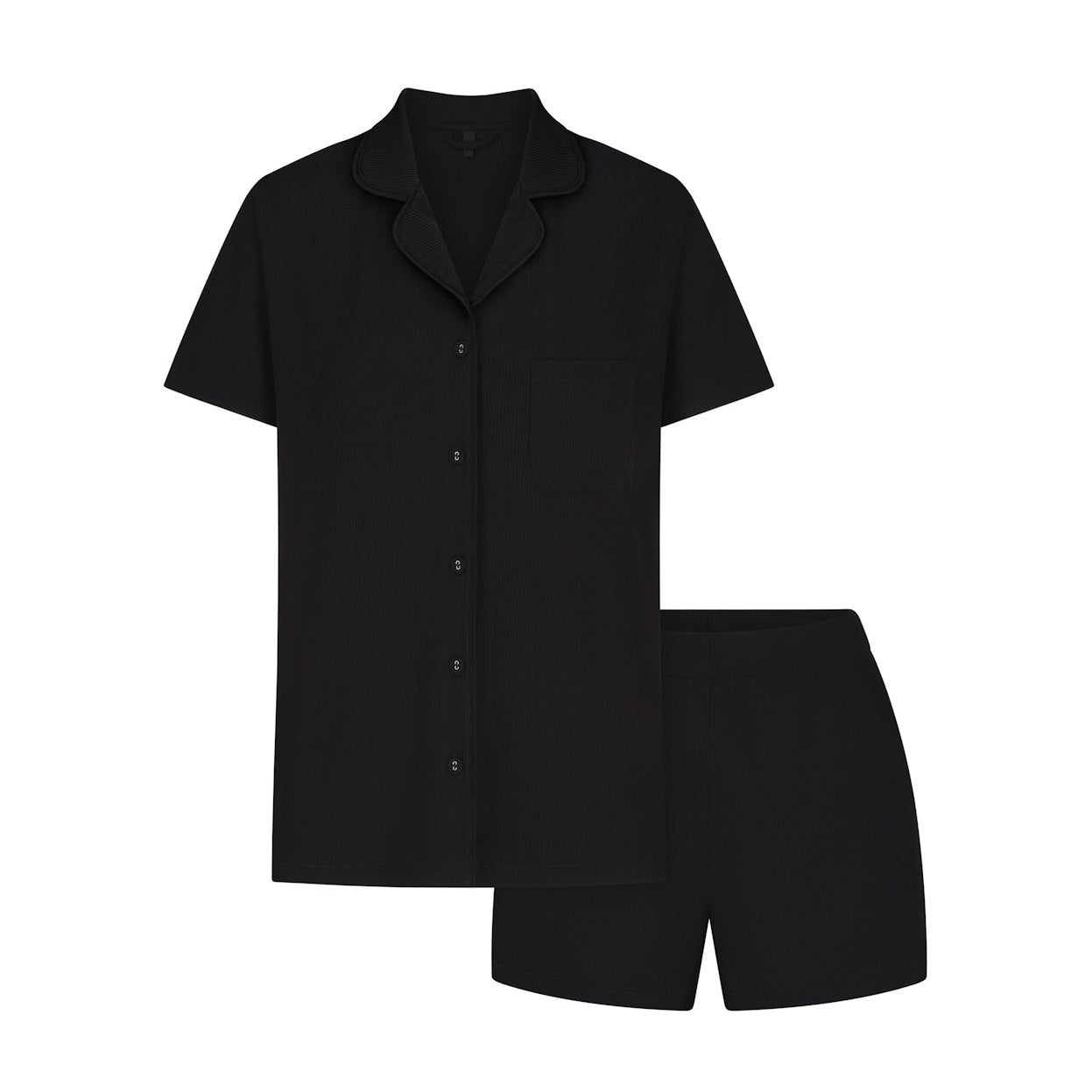 SLEEP SHORT SLEEVE BUTTON UP SET