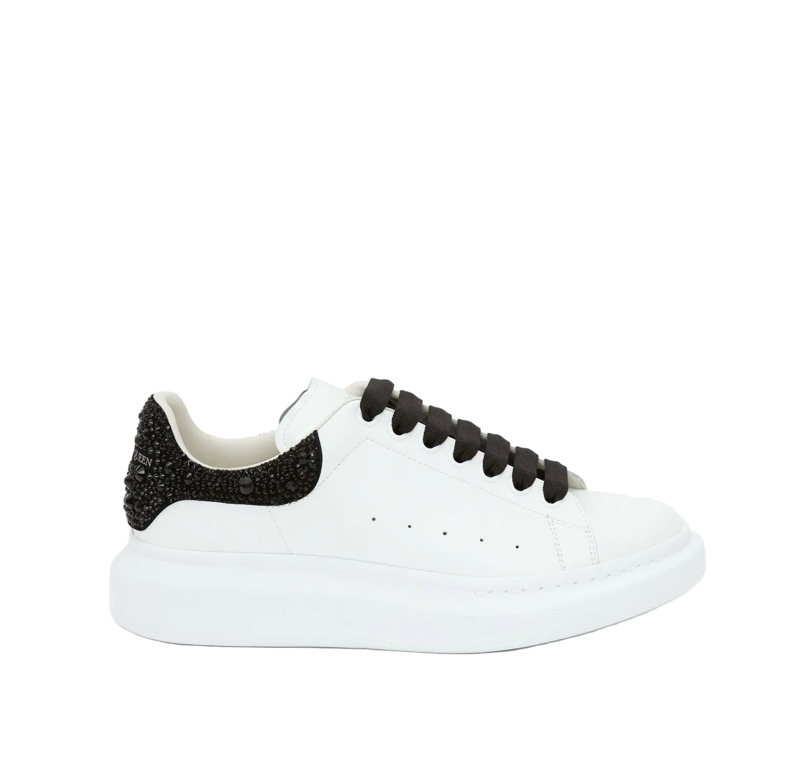 Men's Oversized Sneaker in White/Jet Black