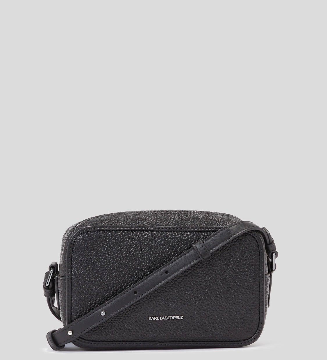 KARL LAGERFELD K/Skuare Grainy Black Bag