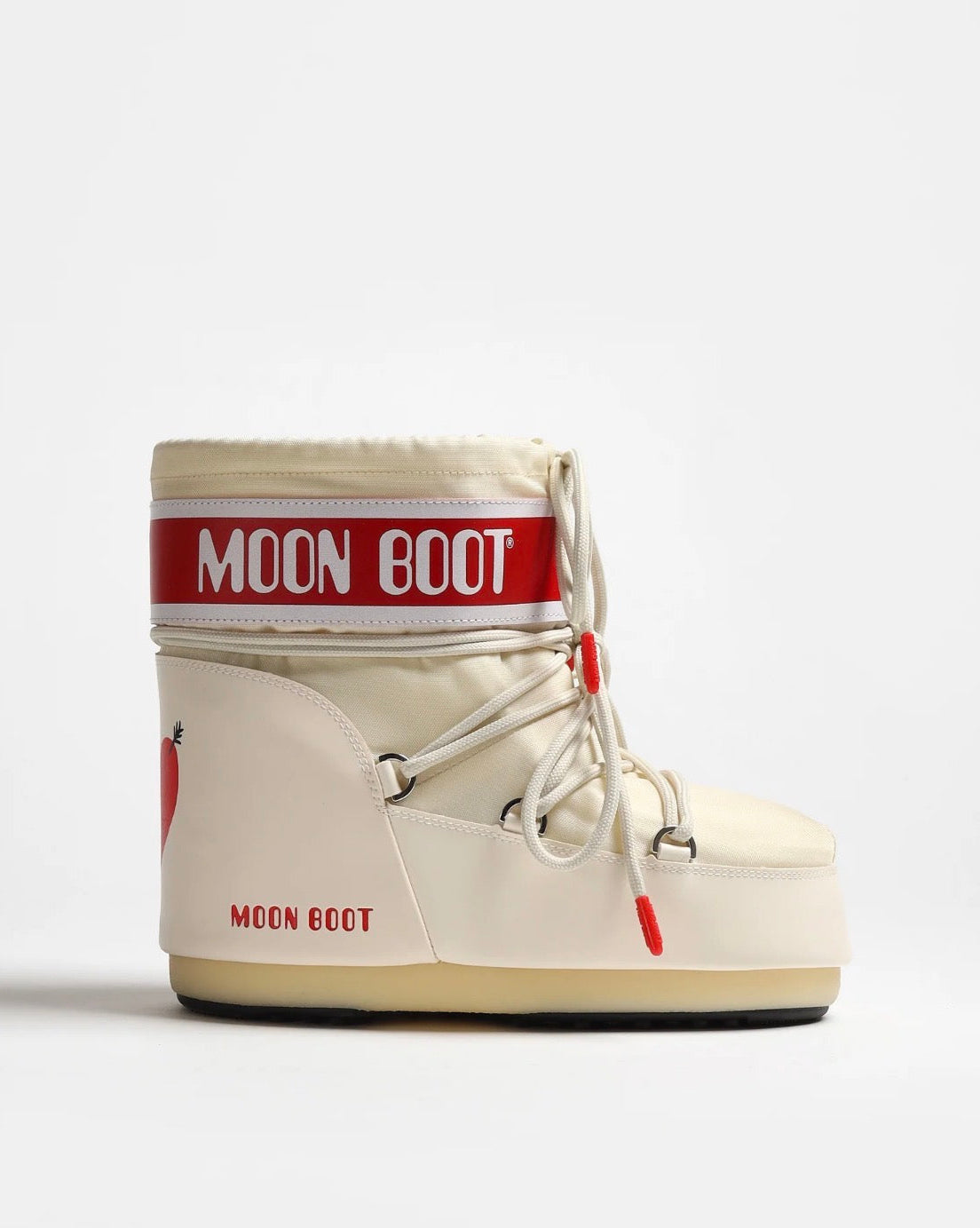 MOON BOOT x ANITA HASS Icon Low 'Heart' in White