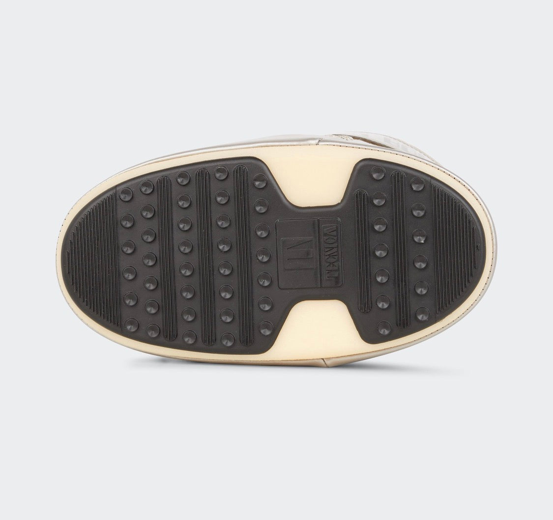 MOON BOOT Icon Low ankle Glance platinum/silver