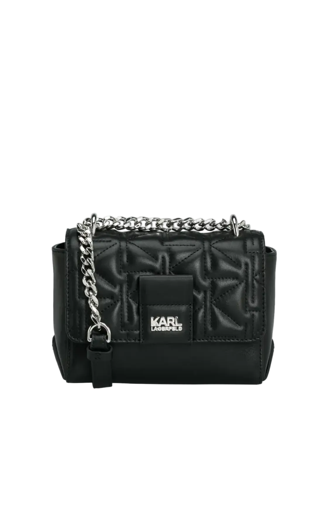 KARL LAGERFELD K/Kuilt Black Crossbody Bag