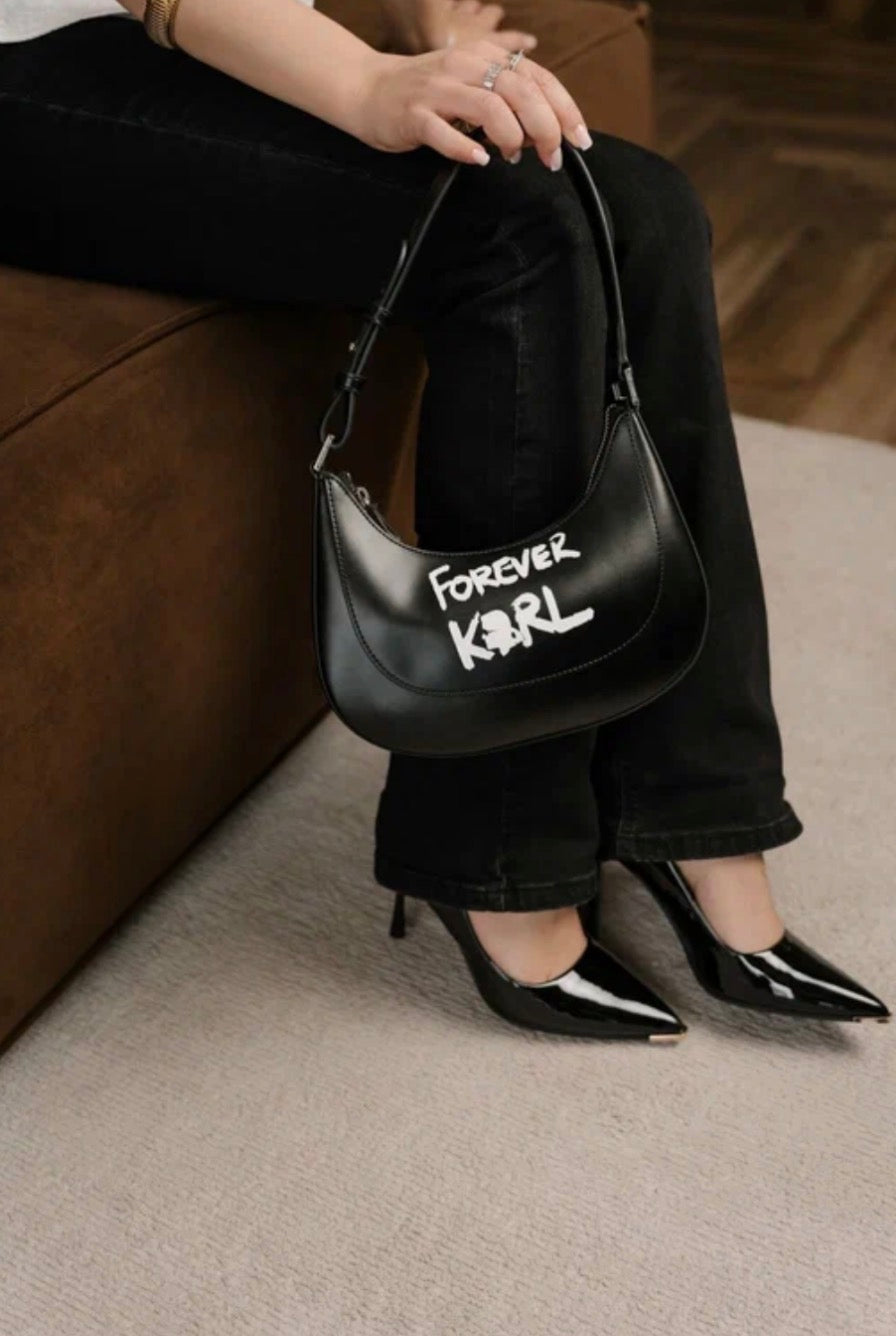 KARL LAGERFELD K/Ikonic 2.0 Mono Cc Black Camerabag