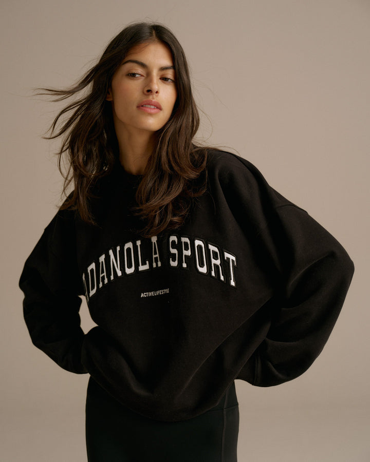 AS Oversized Sweatshirt Black