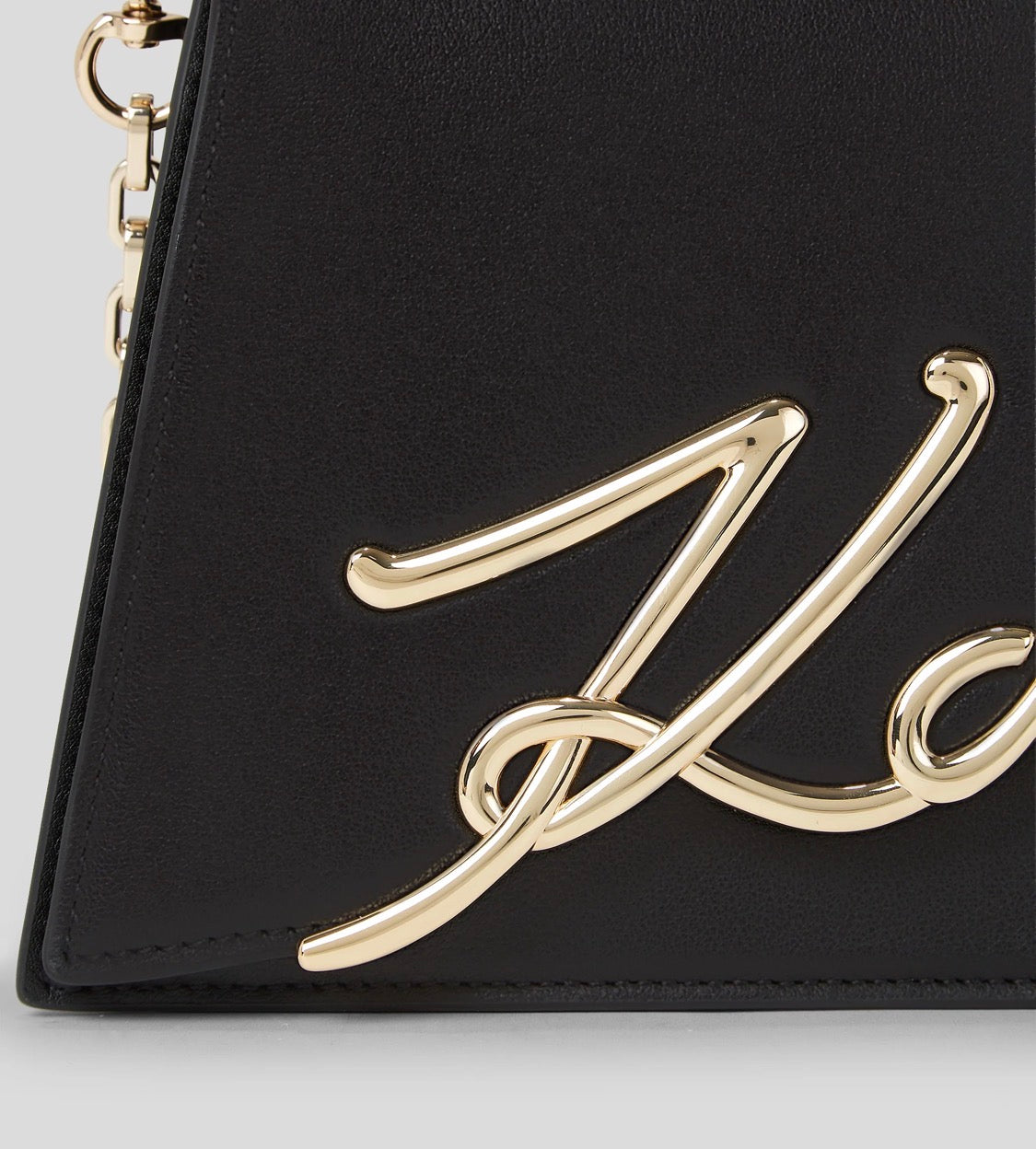 KARL LAGERFELD K/Signature Black Crossbody Bag