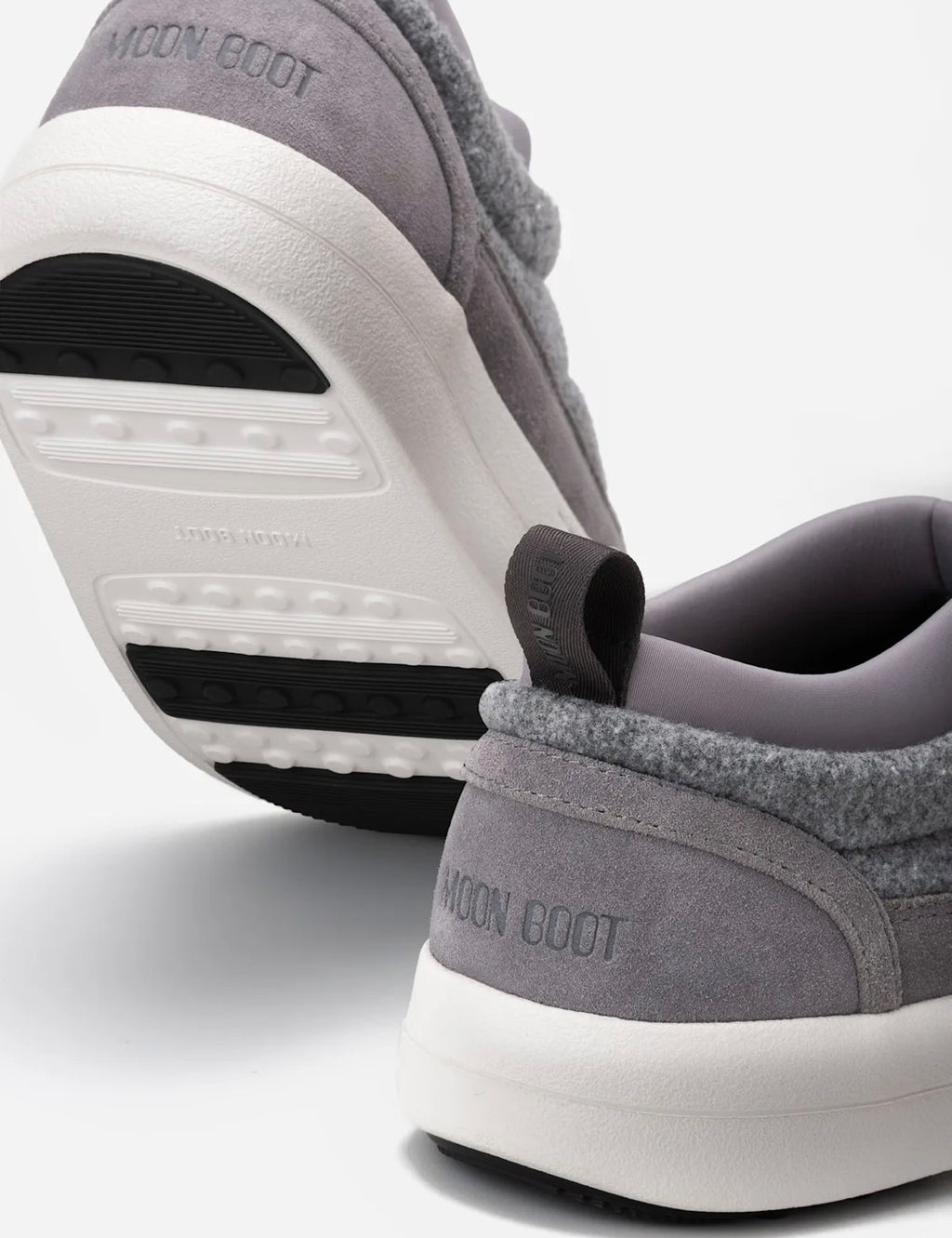 MOON BOOT Park Soft Felt Grey Sneaker