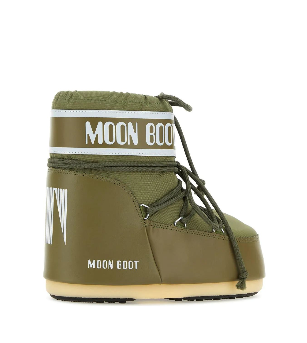 MOON BOOT Icon Low Ankle Boot Olive Green