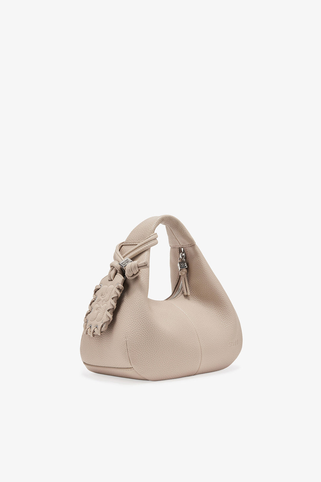 GANNI Mini Beige Hobo bag