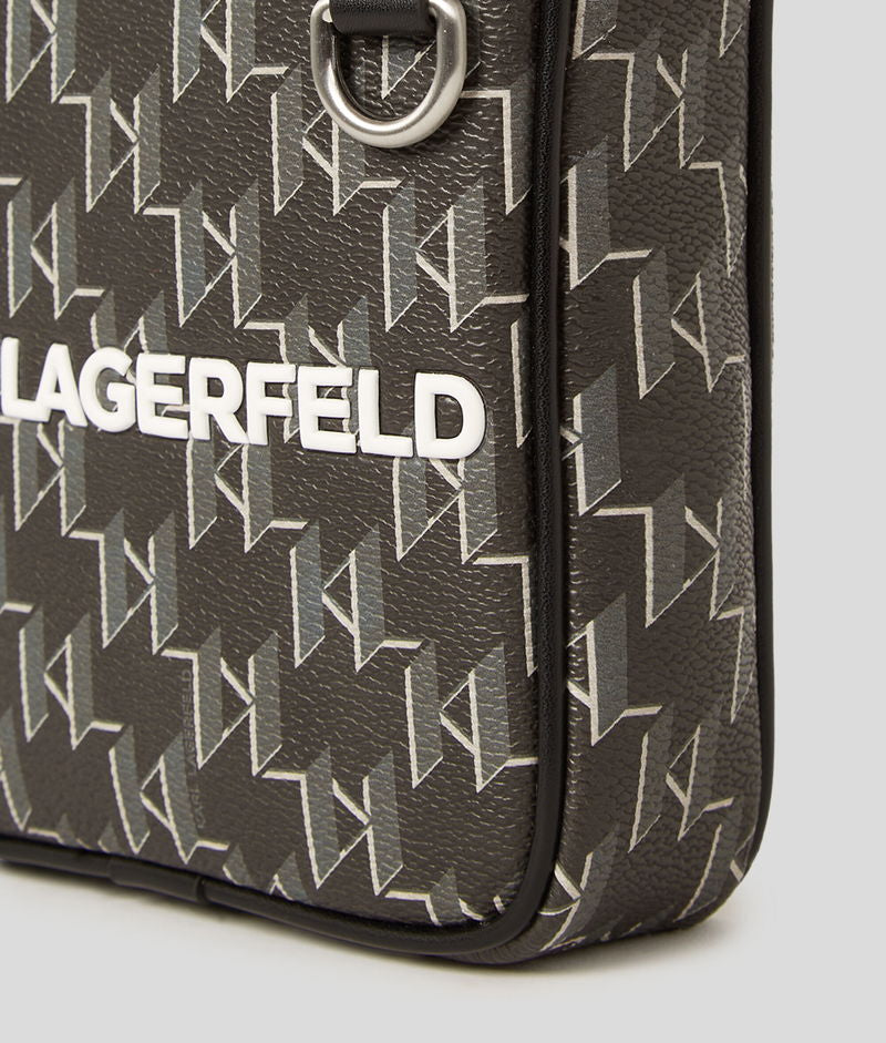 KARL LAGERFELD K/Monogram Klassik Small Crossbody Bag