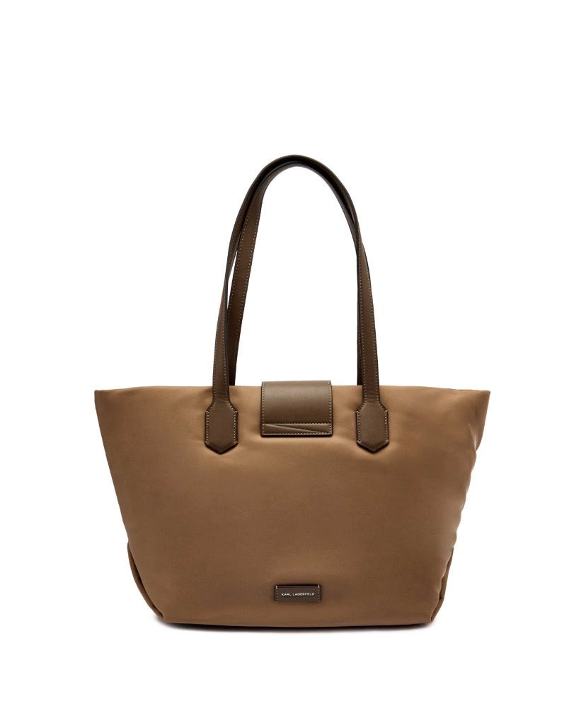 KARL LAGERFELD KSignature Brown Tote Bag