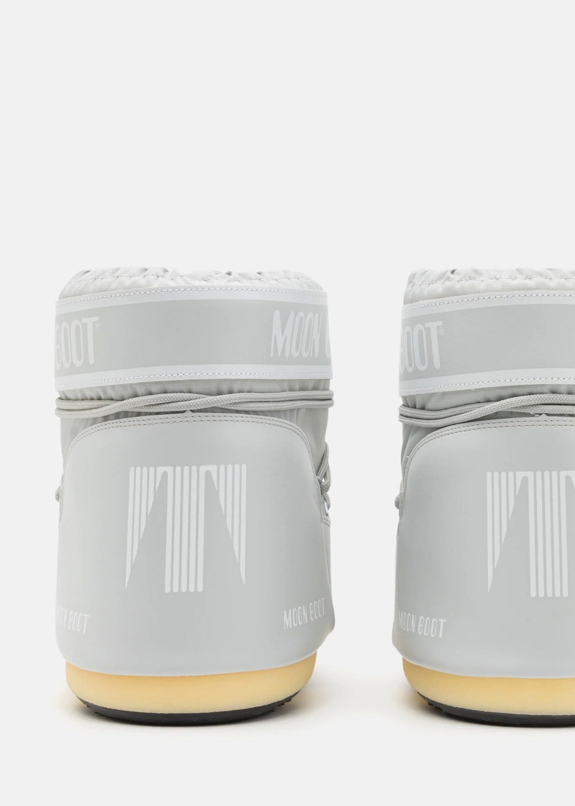 MOON BOOT Icon Low Ankle Grey Boots