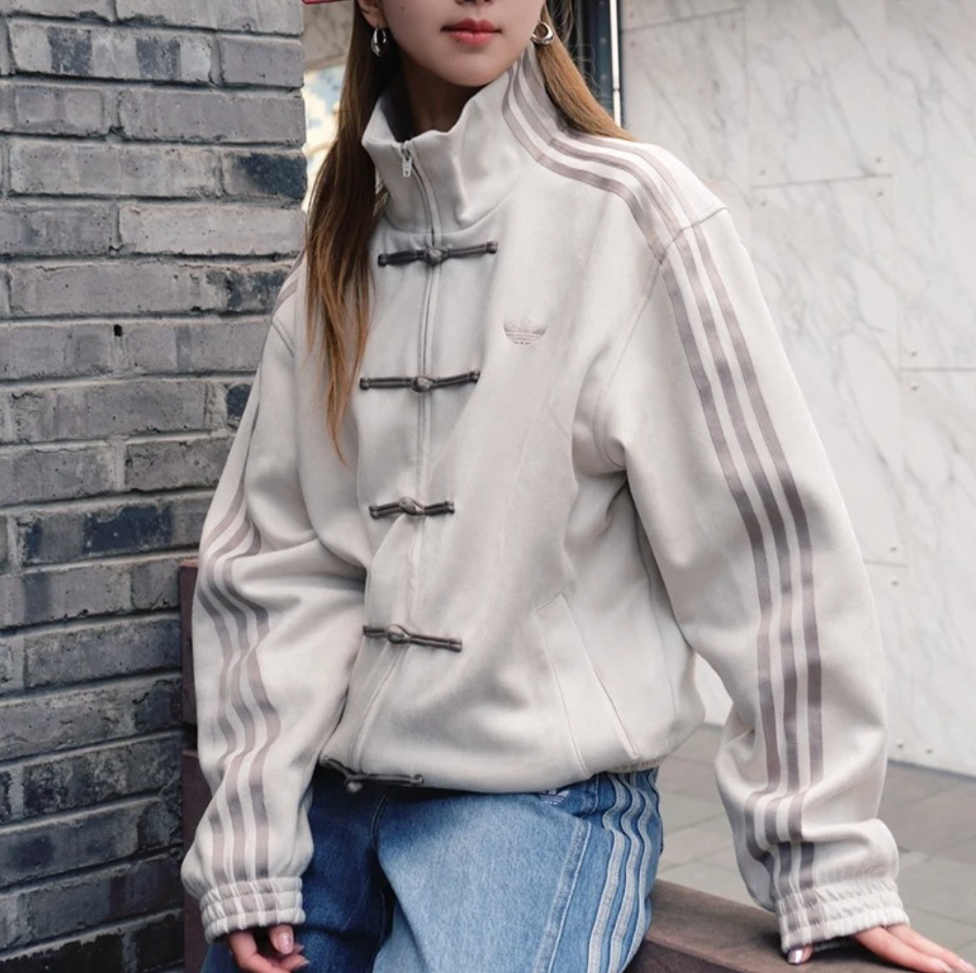 ADIDAS x CNY NYE White Jacket 26'