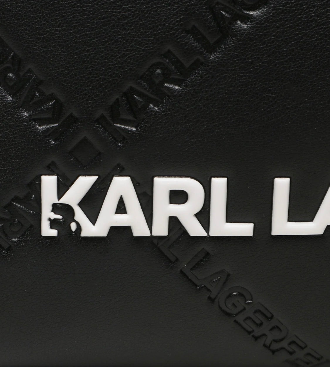 KARL LAGERFELD K/Skuare Small Black Tote Bag