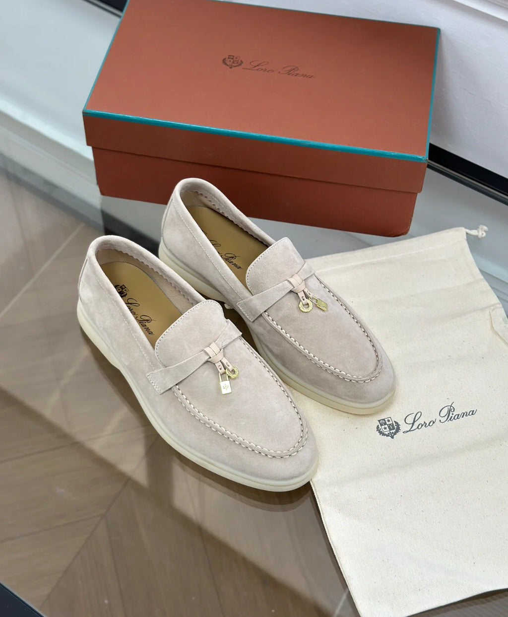 Mocassins Sandstone Suede Summer Charms Walk