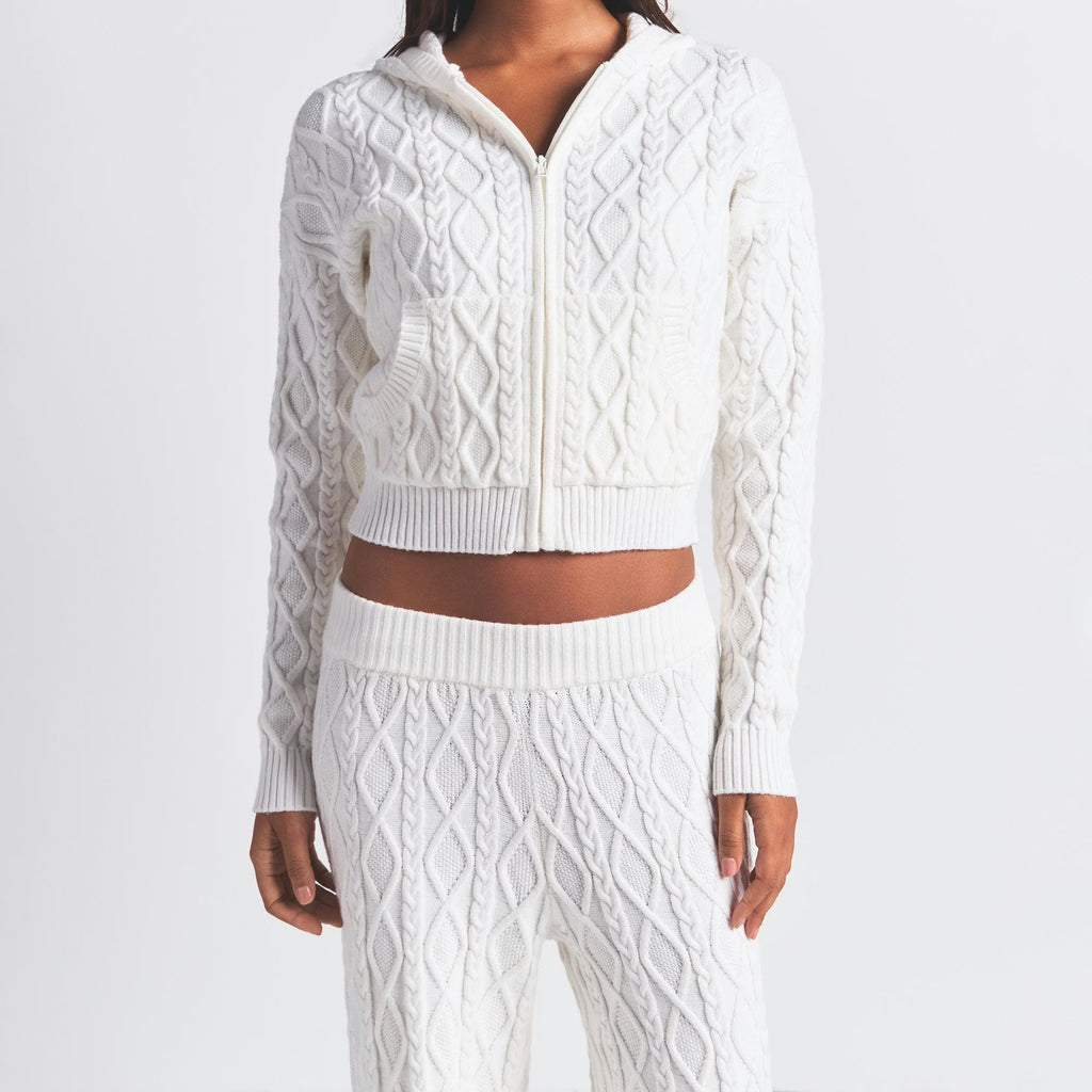 SWEATER KNITS CABLE Snow Bunny collection SET